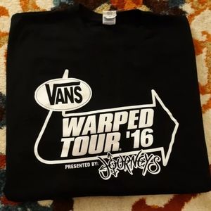 Van warped tour journeys crew tee